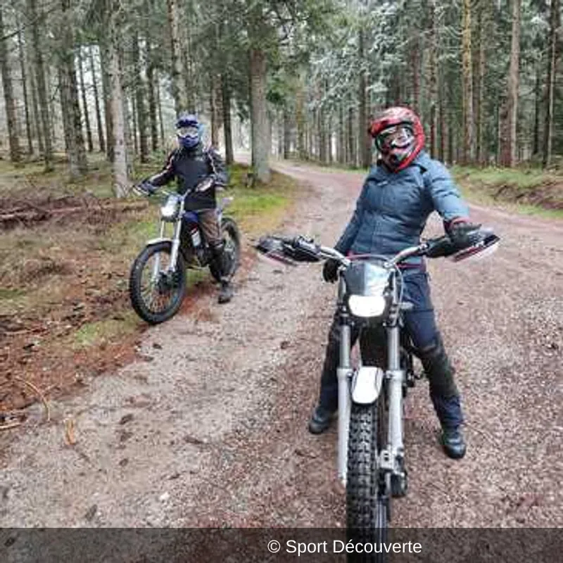 Balade en Moto Tout-Terrain Electrique près de Clermont-Ferrand