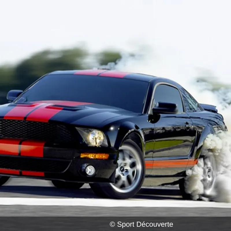 Baptême de Drift en Mustang sur le circuit de la Ferté-Gaucher
