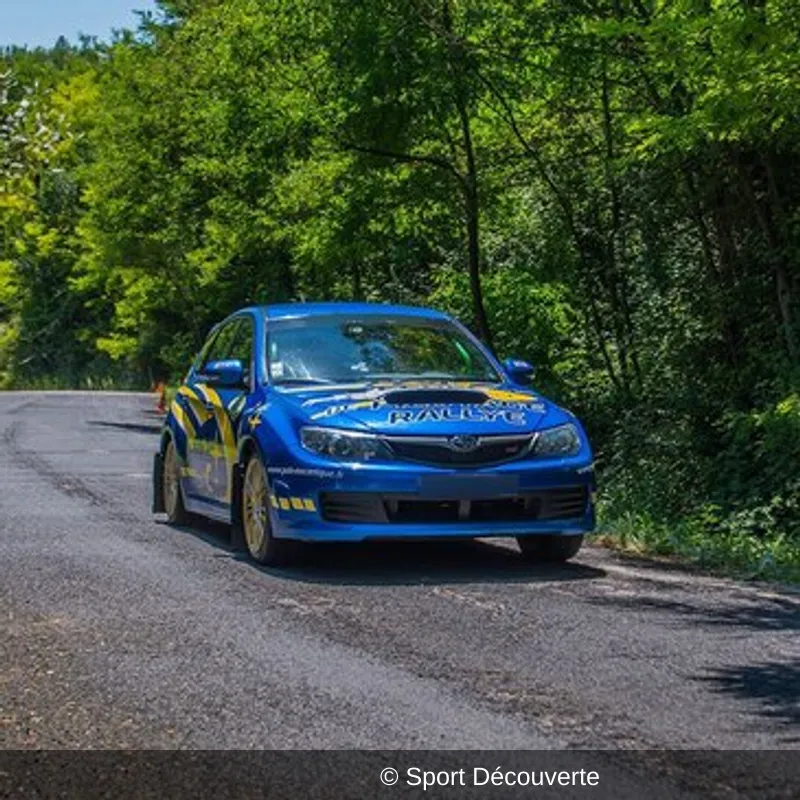 Baptême de Pilotage Rallye en Subaru à Alès