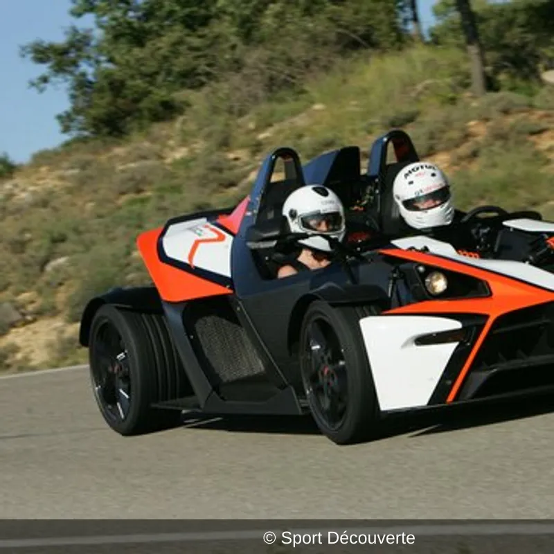 Baptême de Vitesse en KTM X-BOW sur le circuit de Mireval