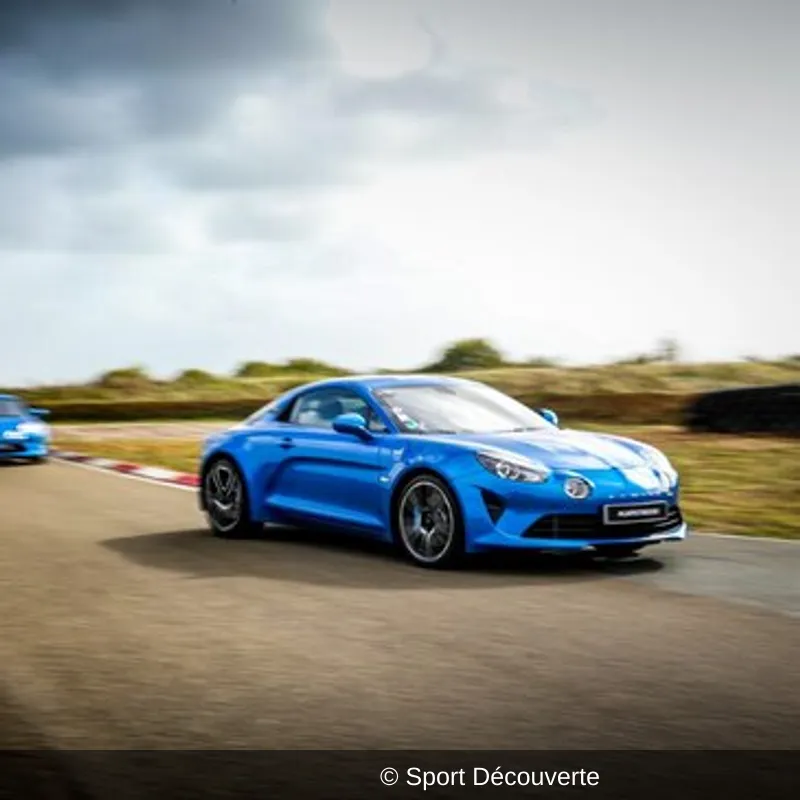 Baptême en Alpine A110 sur le circuit de Nogaro