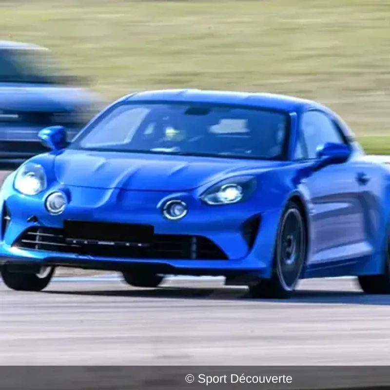 Baptême en Alpine A110S - Circuit de Catalunya GP F1
