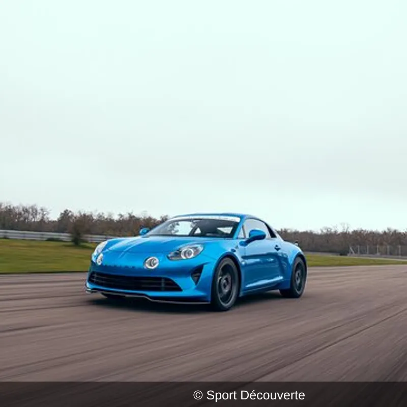 Baptême en Alpine A110S sur le circuit de l’Anneau du Rhin