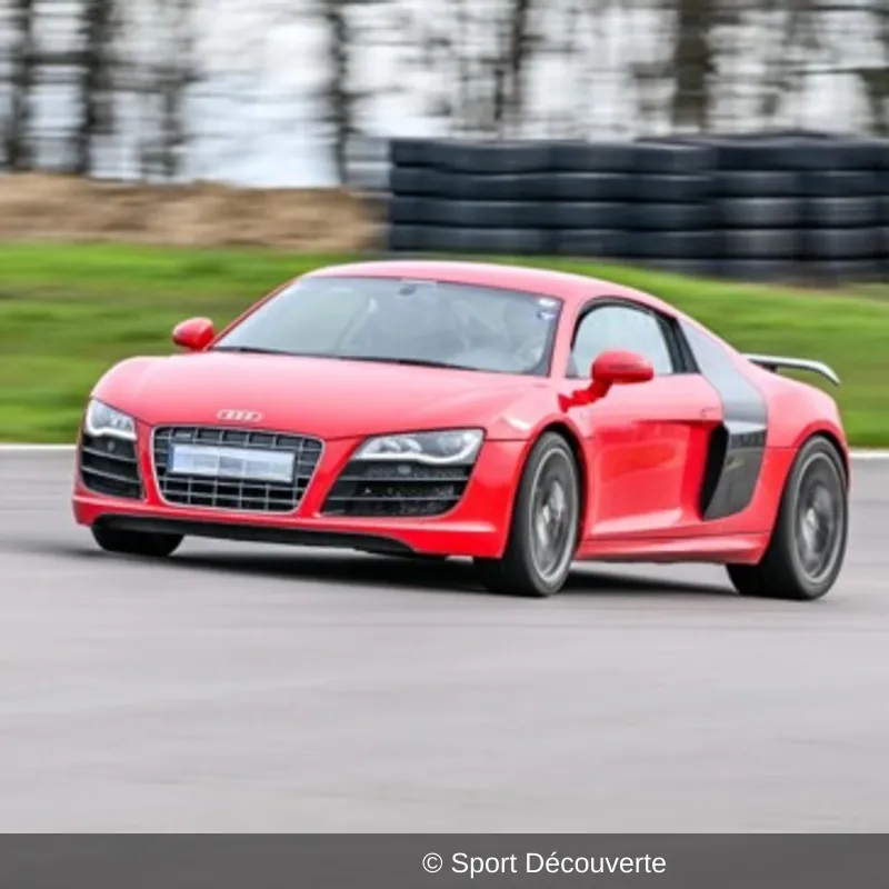 Baptême en Audi R8 V10 - Circuit de Mirecourt