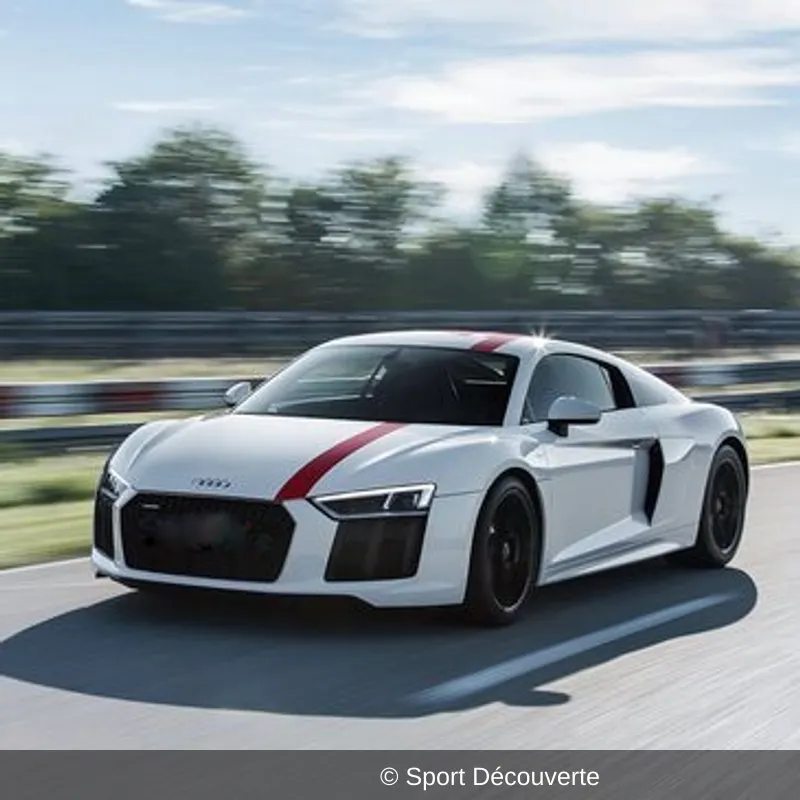 Baptême en Audi R8 V10 sur le Circuit du Castellet