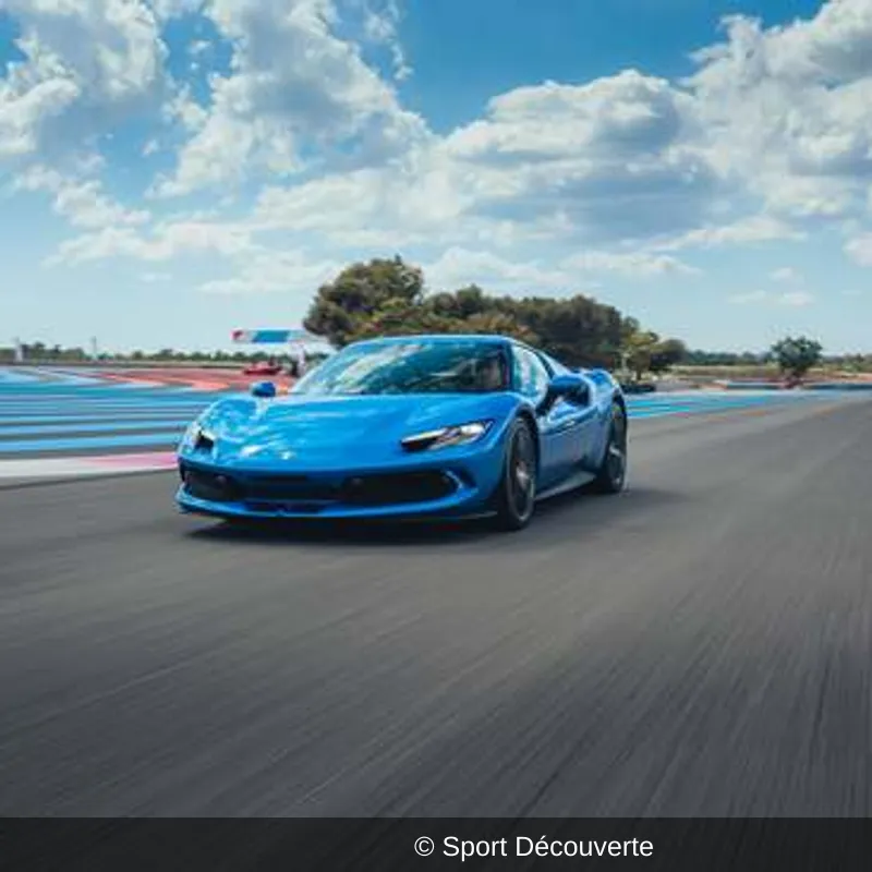 Baptême en Ferrari 296 GTB sur le circuit du Luxembourg