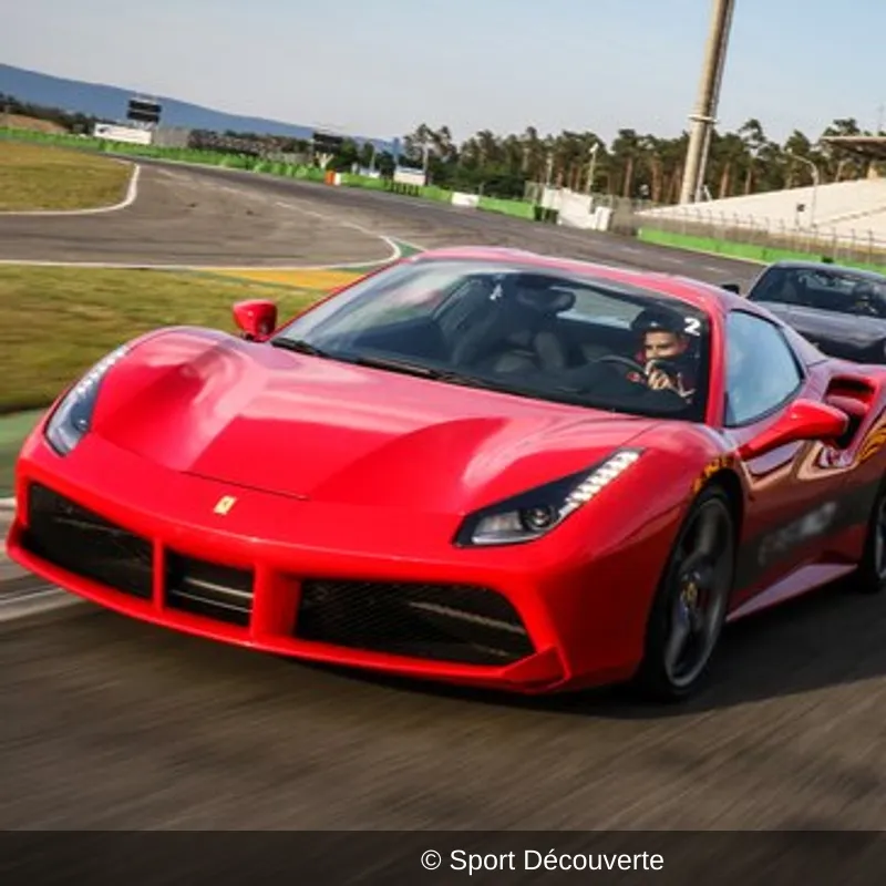 Baptême en Ferrari 488 GTB sur le circuit de Chambley