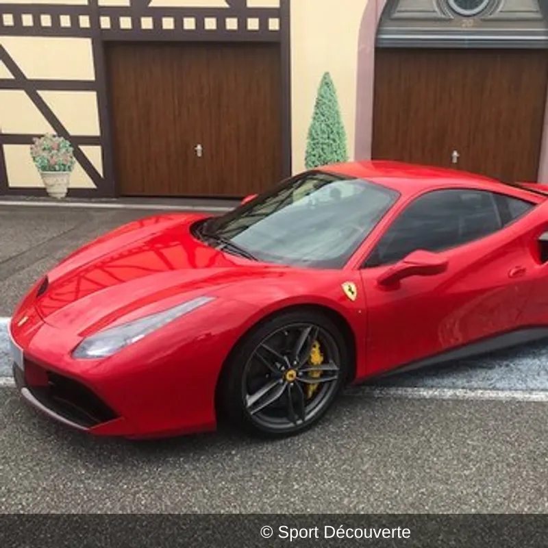Baptême en Ferrari 488 GTB sur le circuit de l’Anneau du Rhin