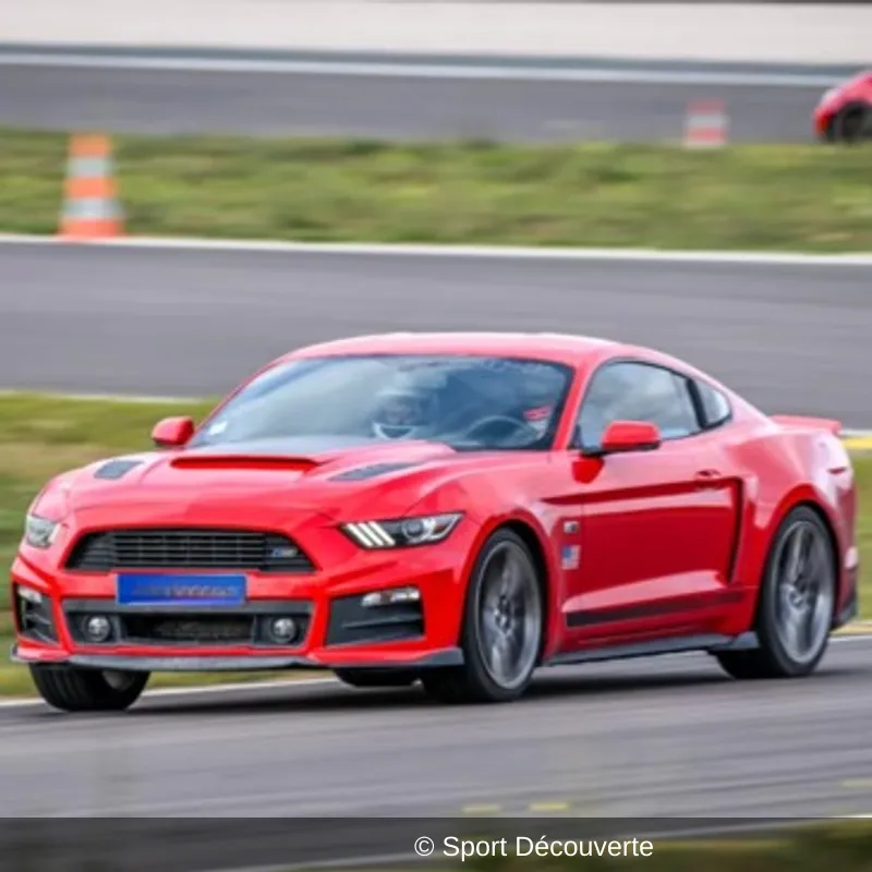 Baptême en Ford Mustang GT Roush - Circuit de Mirecourt