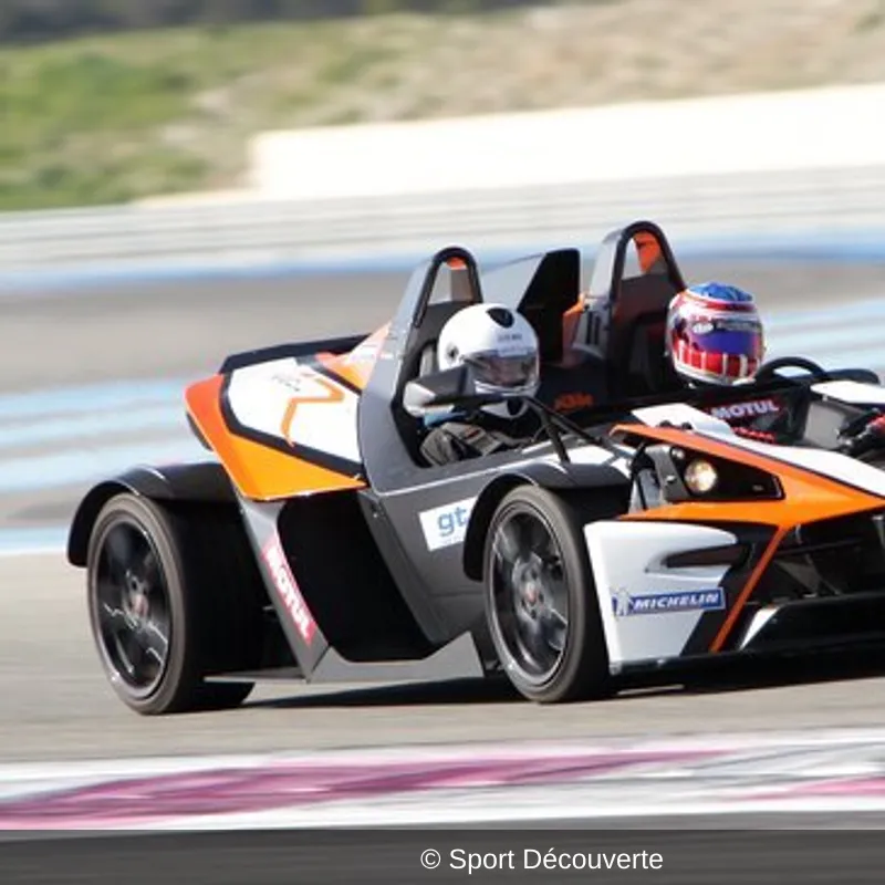 Baptême en KTM X-BOW sur le circuit de Pau-Arnos
