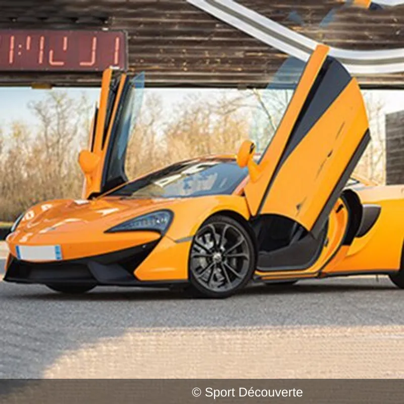 Baptême en McLaren 540C sur le circuit de l’Anneau du Rhin