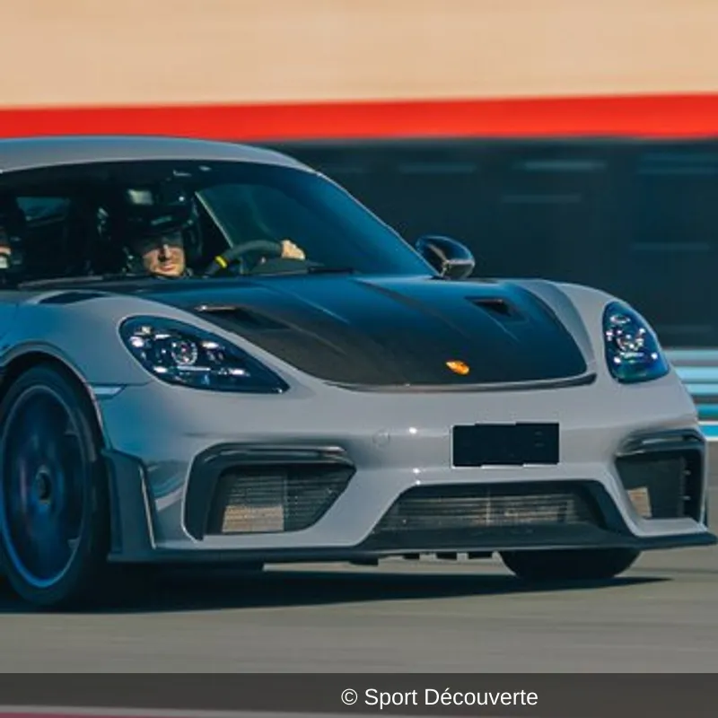 Baptême en Porsche 718 Cayman GT4 RS sur le circuit du Castellet