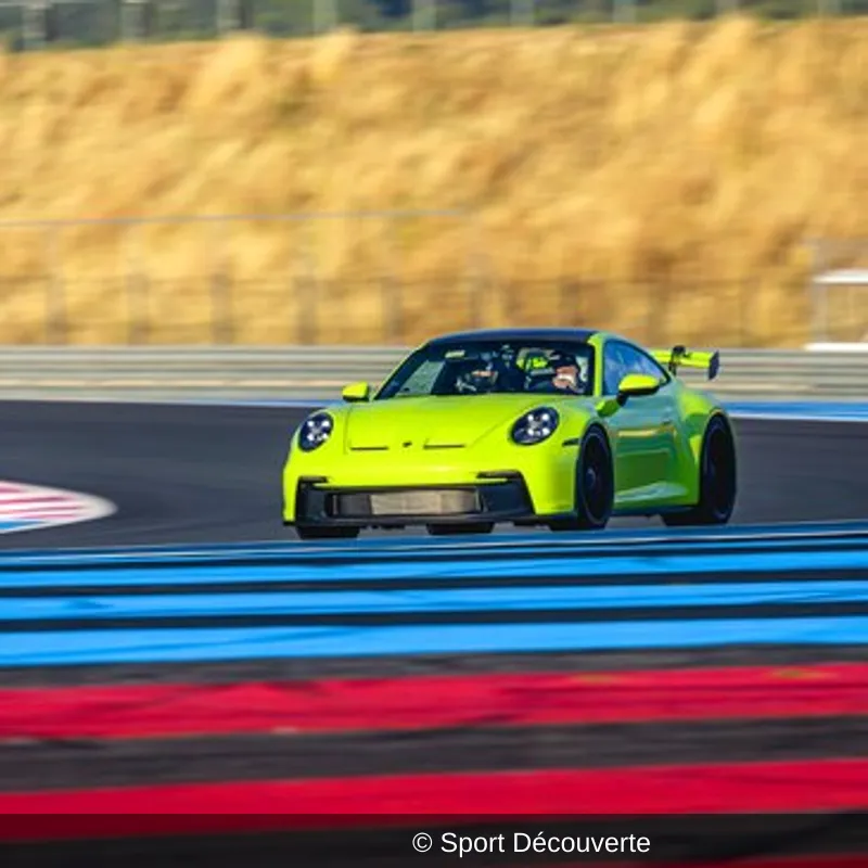 Baptême en Porsche 992 GT3 sur le circuit de Mireval