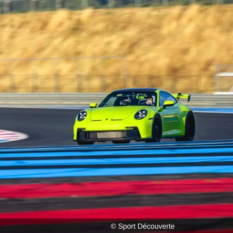 Baptême en Porsche 992 GT3 sur le circuit du Castellet