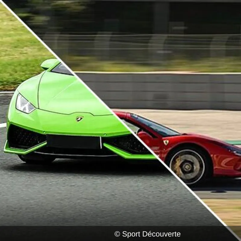 Baptême Multisportives 2 Autos sur le circuit du Castellet Piste GP