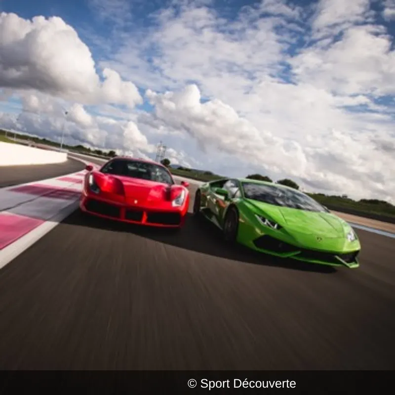 Baptême Multisportives 2 Autos sur le circuit du Castellet