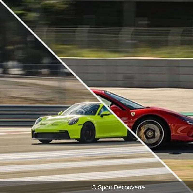 Baptême Multisportives 3 Autos sur le circuit du Castellet