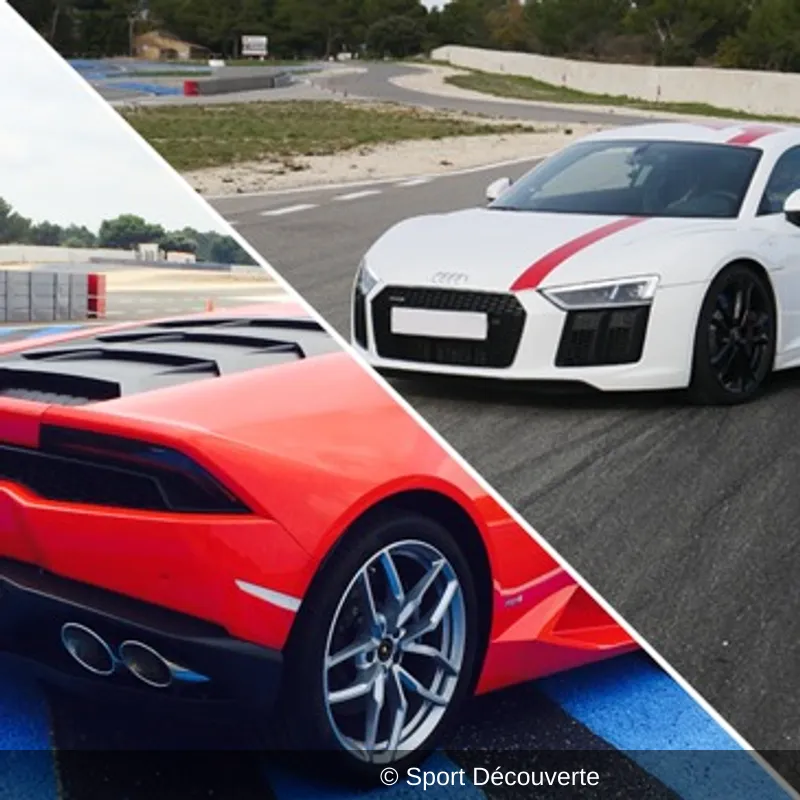 Baptême Multisportives 4 Autos sur le circuit de Mireval