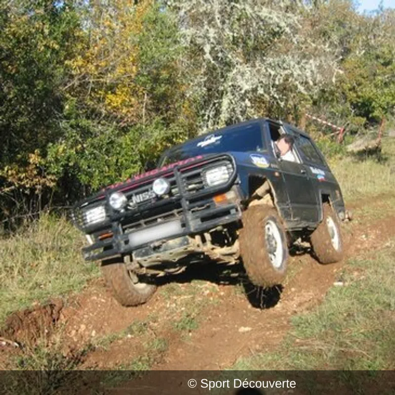 Baptême Passager en 4x4 à Digne-les-Bains