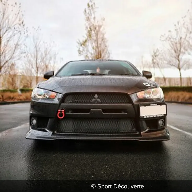 Baptême Rallye en Mitsubishi sur le circuit Terre d’Issoire