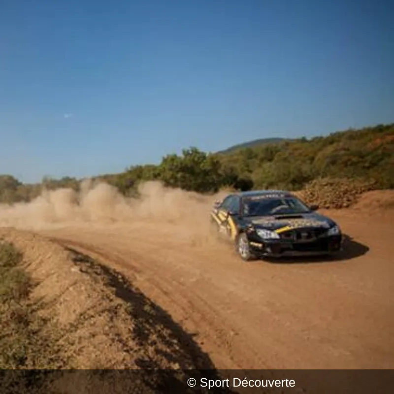 Baptême Rallye en Subaru sur le circuit de Saint Brès