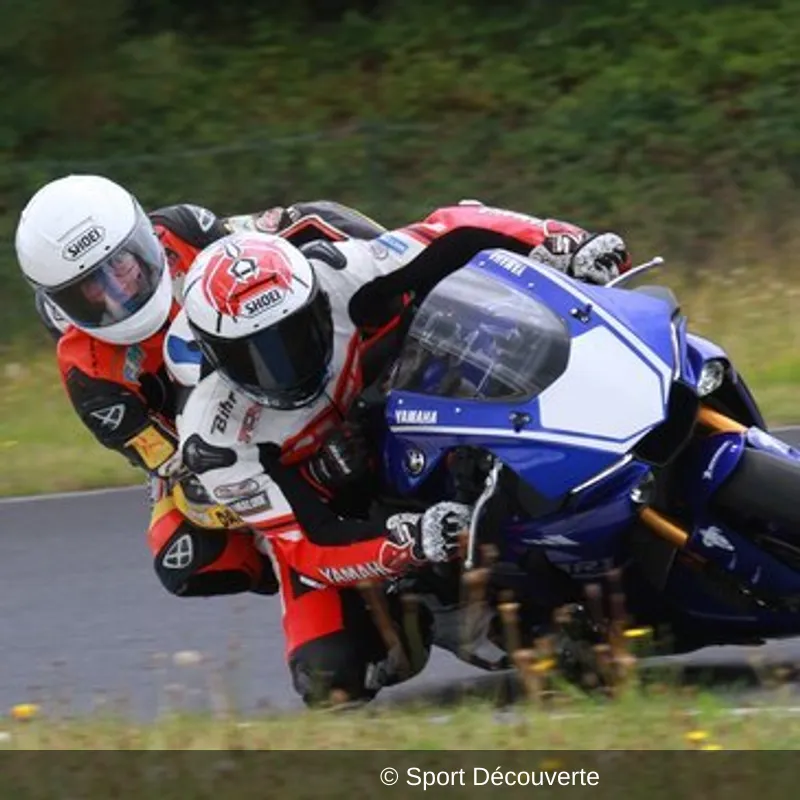 Baptême Sensation en Yamaha sur le circuit de Lédenon