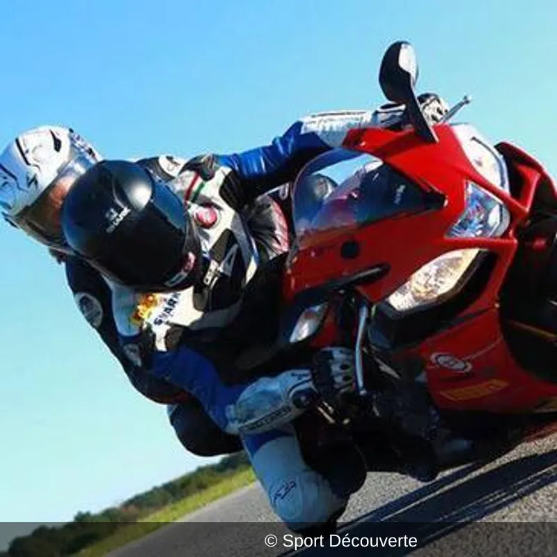 Baptême Sensations en Moto Aprilia à Pau