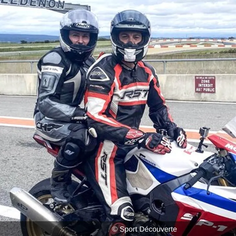 Baptême Sensations en Moto Honda sur le circuit d’Alès