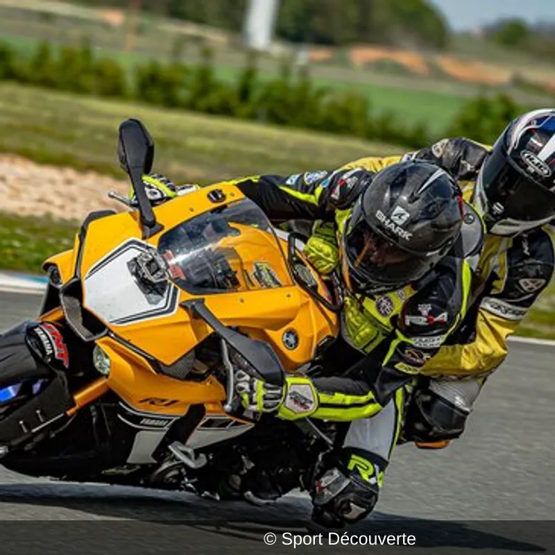 Baptême Sensations Moto sur le circuit de Clastres