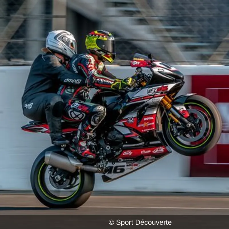 Baptême Sensations Moto sur le circuit de Pau-Arnos