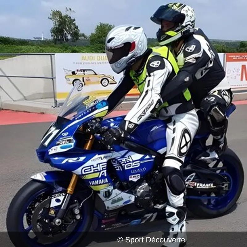 Baptême Sensations Moto sur le circuit Vaison Piste