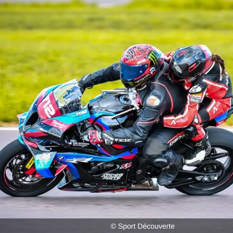 Baptême Sensations Moto en BMW S 1000 RR sur le circuit d’Alès