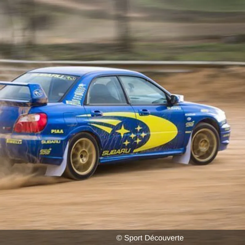 Coaching Rallye en Subaru sur le circuit Terre d’Issoudun-Migny