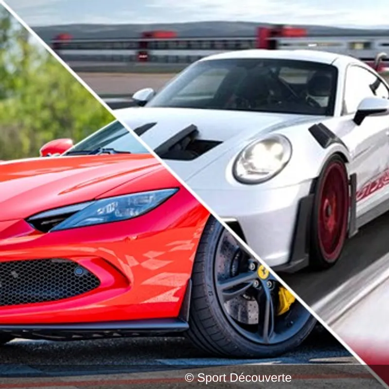 Coffret Pilotage 2 Autos sur le circuit de Lurcy-Lévis