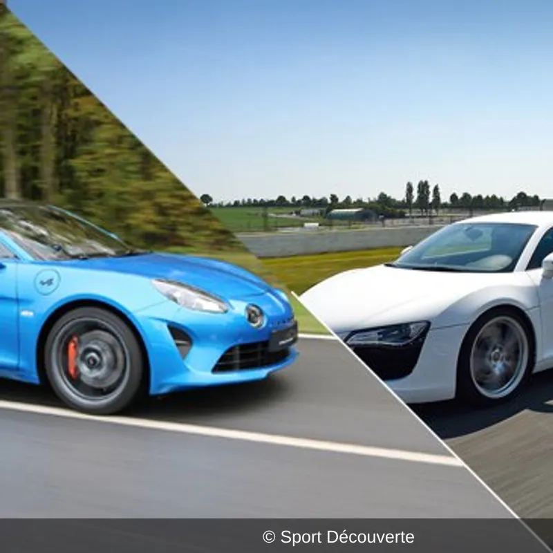 Coffret Pilotage 2 Autos sur le circuit de Nogaro Piste Compétition