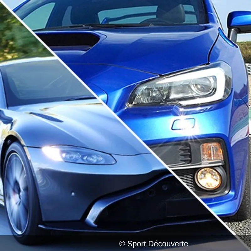 Coffret Pilotage 2 Autos sur le circuit de Trappes