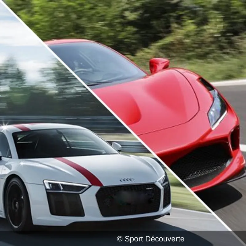 Coffret Pilotage 2 Autos sur le circuit du Luxembourg