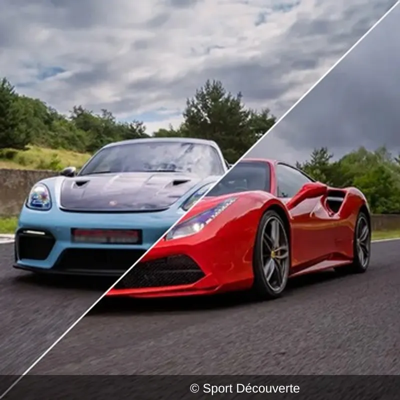 Coffret Pilotage 3 Autos sur le circuit de Charade