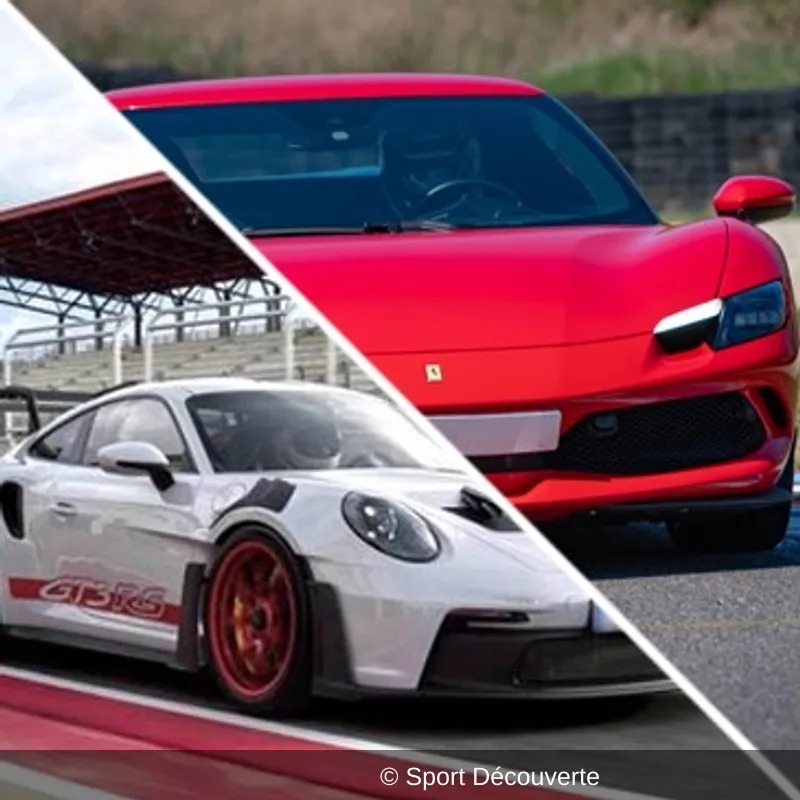 Coffret Pilotage 3 Autos sur le circuit de Lurcy-Lévis