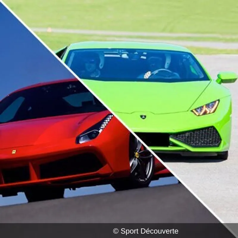 Coffret Pilotage 3 Autos sur le circuit du Laquais