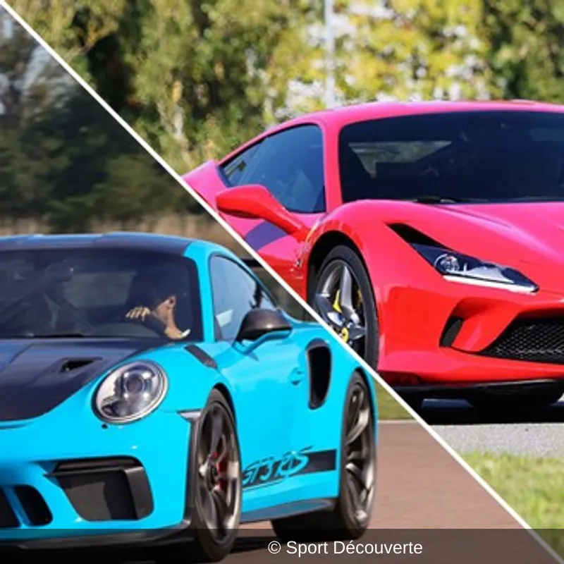 Coffret Pilotage 4 Autos sur le circuit de Folembray