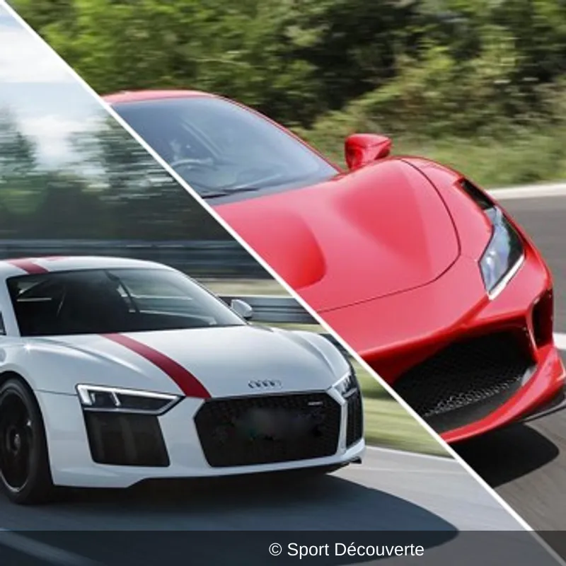 Coffret Pilotage 4 Autos sur le circuit du Luxembourg