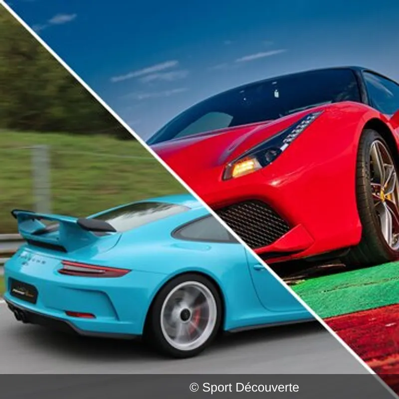 Coffret Pilotage 4 Autos  sur le circuit du Mas du Clos