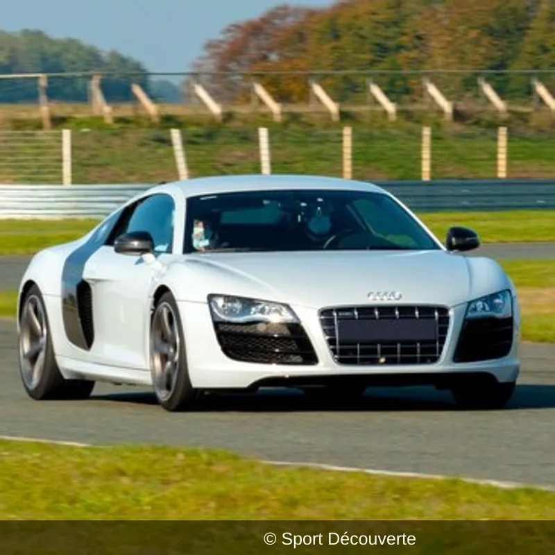 Coffret Pilotage Audi R8 V10 sur le Circuit d’Alès
