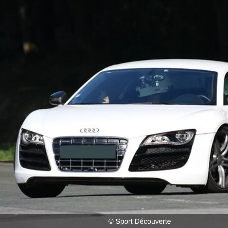 Coffret Pilotage Audi R8 V10 sur le Circuit de Trappes