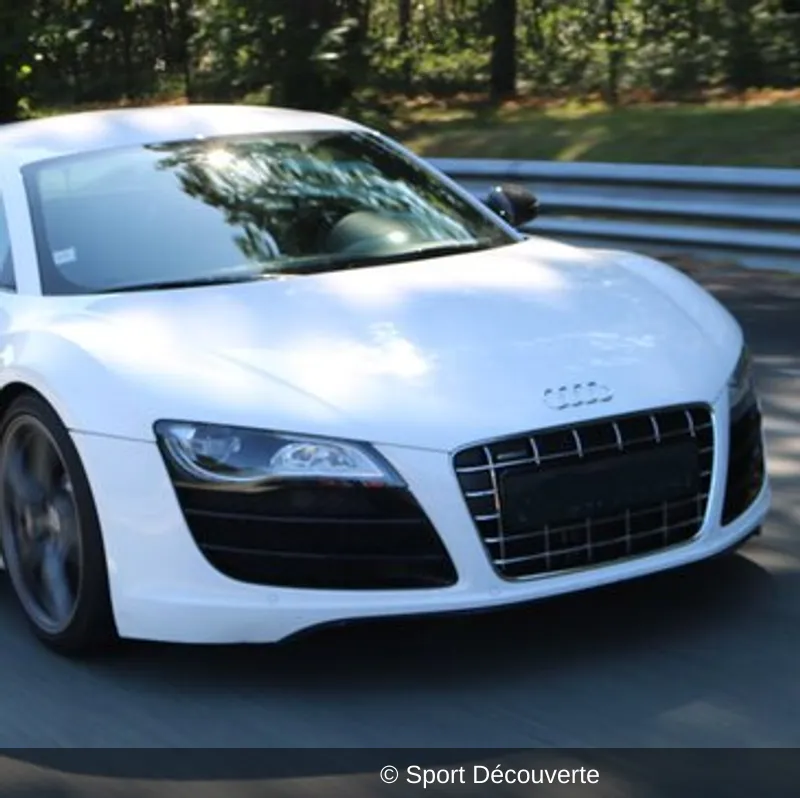 Coffret Pilotage Audi R8 V10 sur le Circuit du Bourbonnais