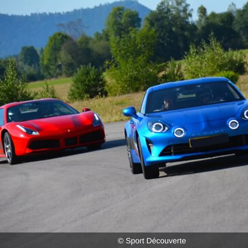 Coffret Pilotage Duo sur le circuit de Chambley