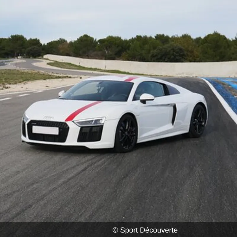 Coffret Pilotage en Audi R8 V10 sur le circuit du Luxembourg