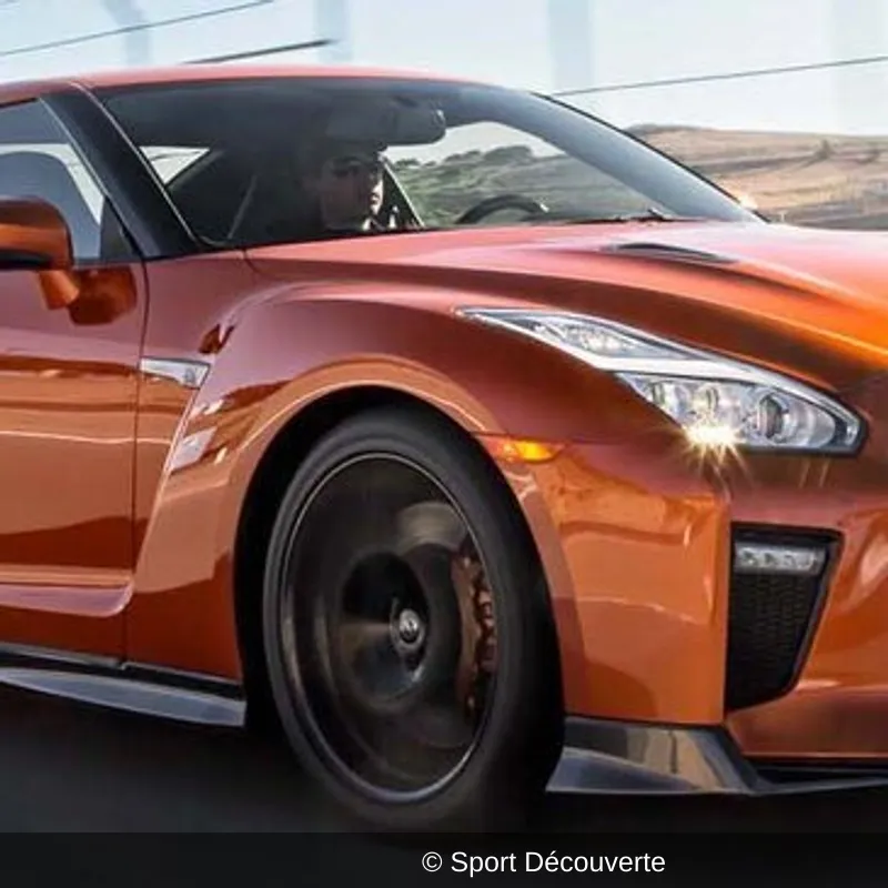 Coffret Pilotage en Nissan GTR sur le circuit de Pont l’Évêque