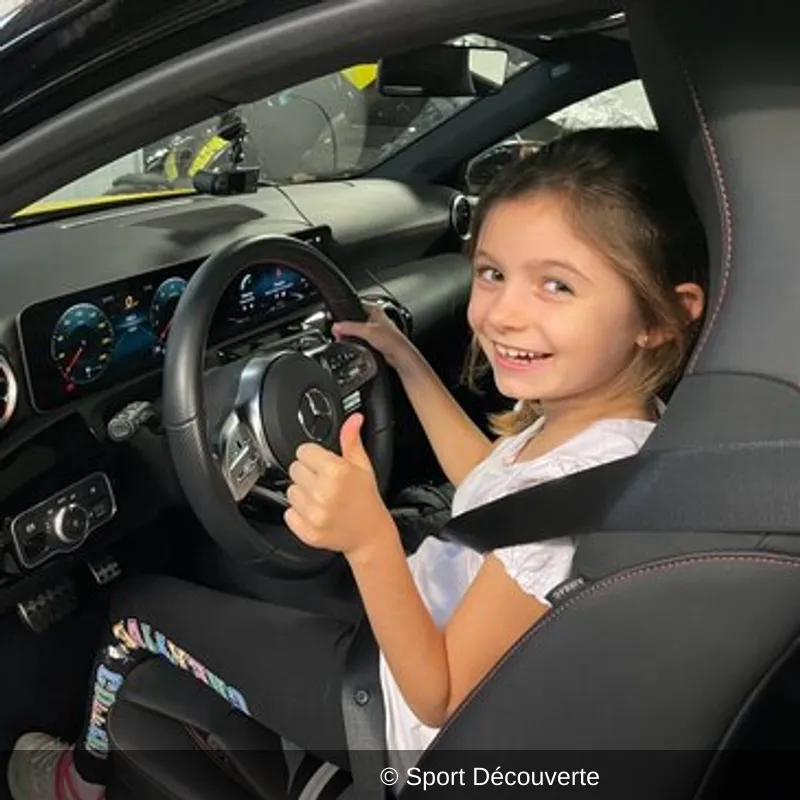 Coffret Pilotage Enfant à Magny-Cours